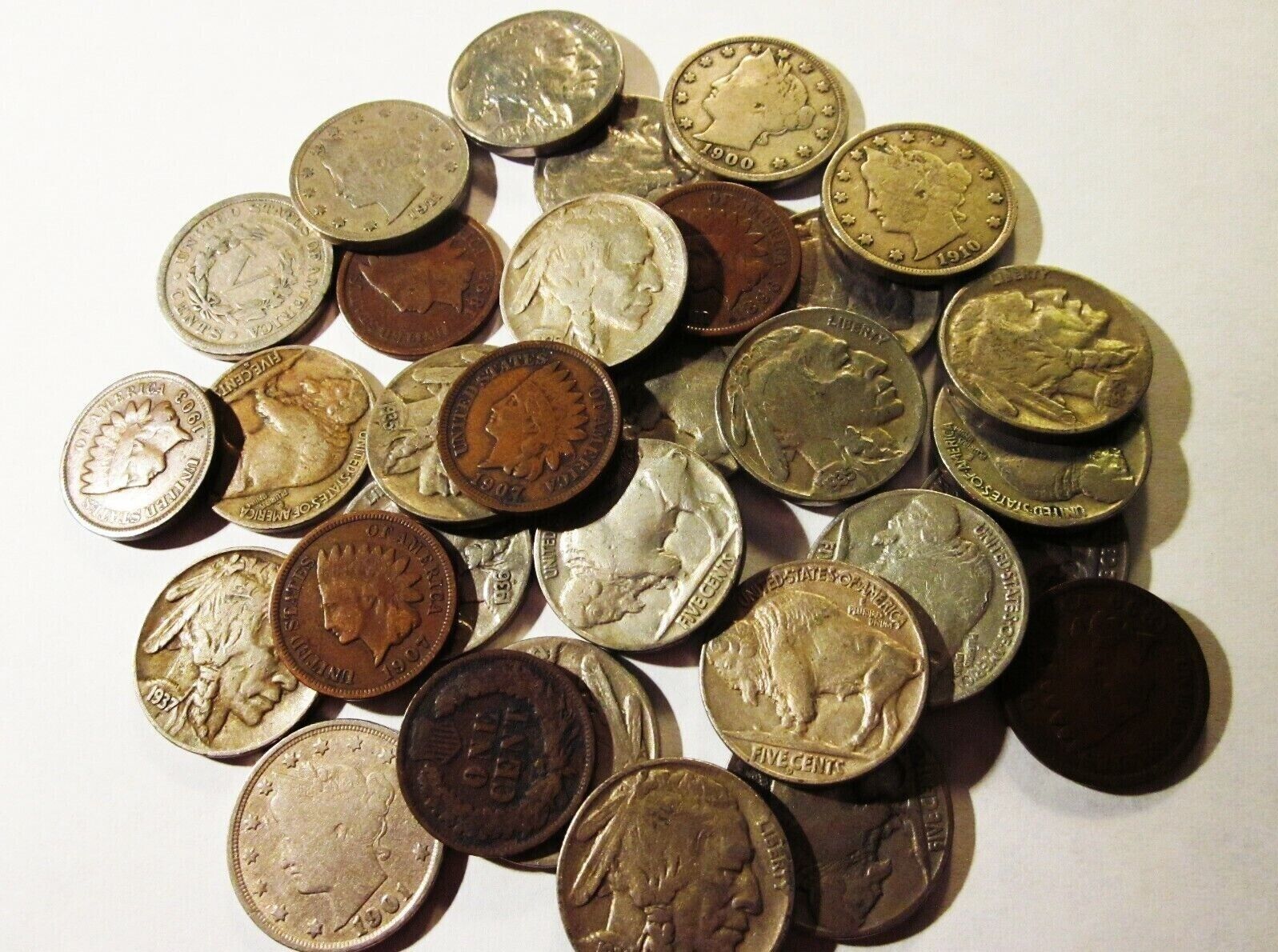 ☆ 50 Coins From Estate Collection ☆ Roman, World, Old Early US 1800s GOLD SILVER