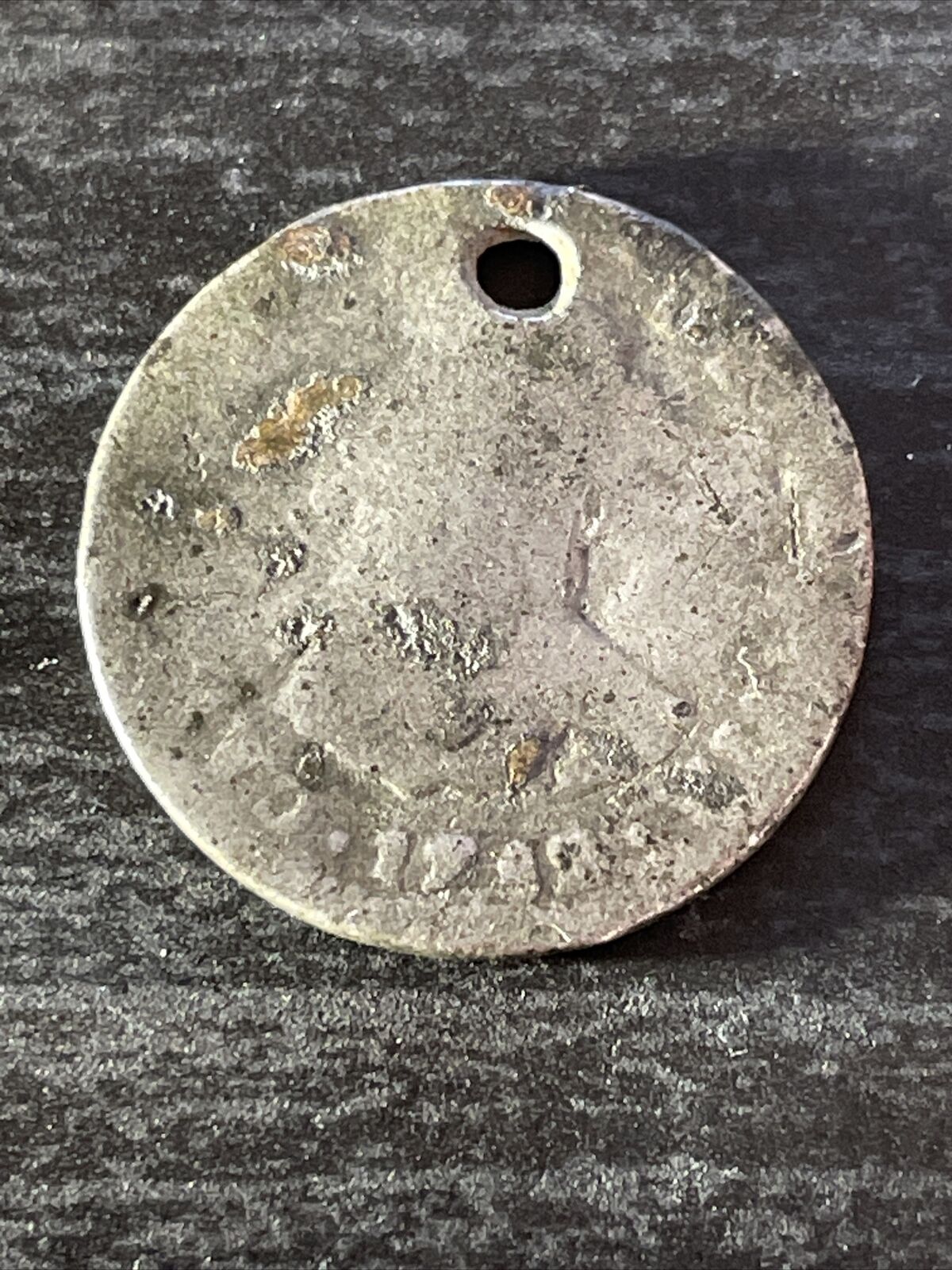 1782 Spanish Silver 1 Reales Genuine Antique 1700s Colonial Pirate Treasure Coin