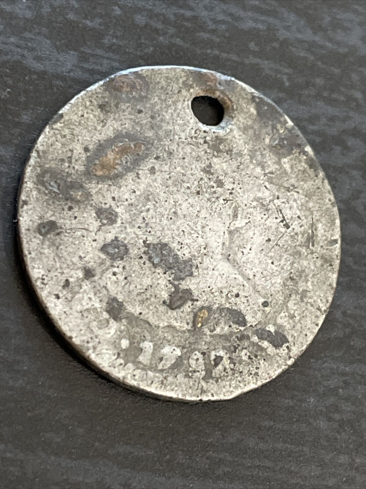 1782 Spanish Silver 1 Reales Genuine Antique 1700s Colonial Pirate Treasure Coin