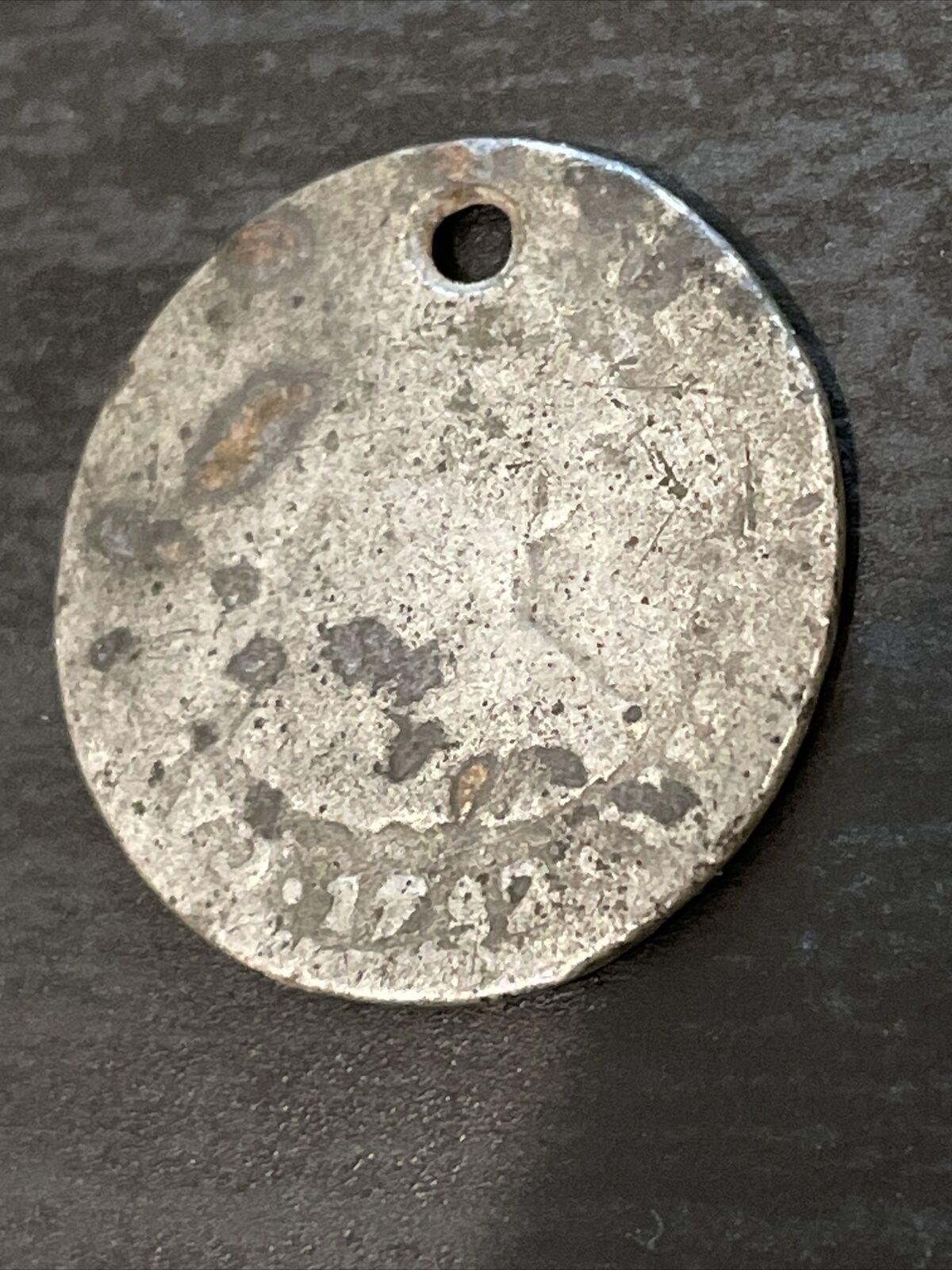 1782 Spanish Silver 1 Reales Genuine Antique 1700s Colonial Pirate Treasure Coin