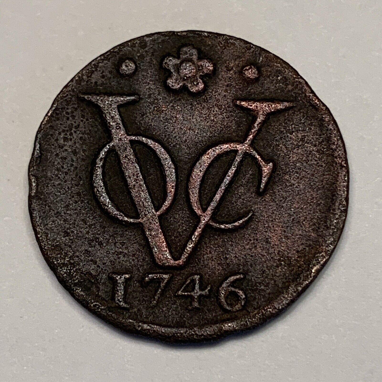 1700’s Coin - Netherlands East Indies Duit