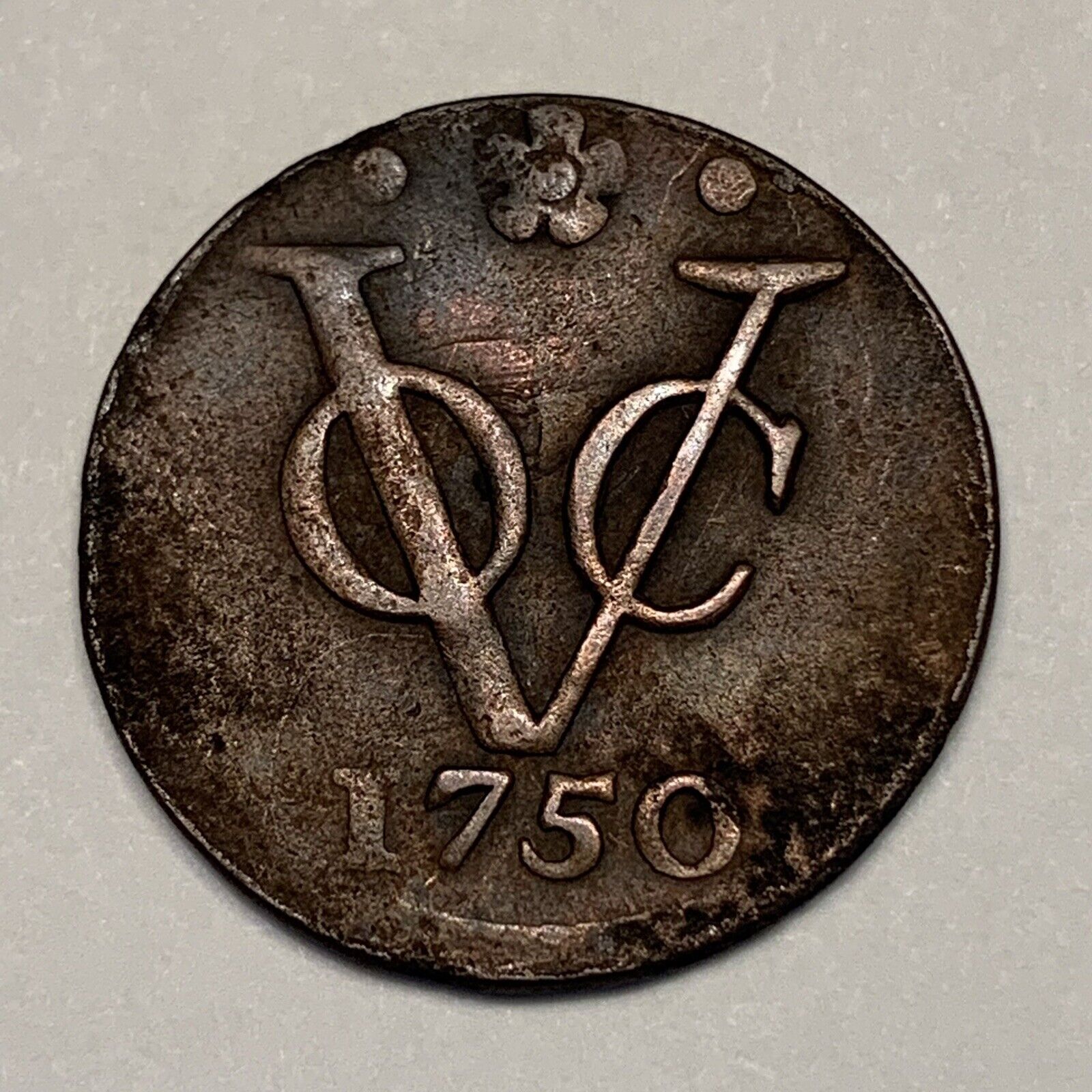 1700’s Coin - Netherlands East Indies Duit