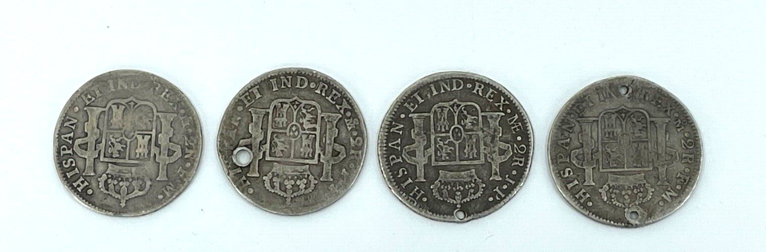 4- 2 Reales  Some Readable Dates, Some Holes