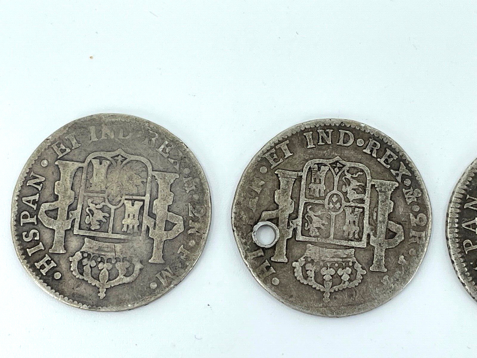 4- 2 Reales  Some Readable Dates, Some Holes