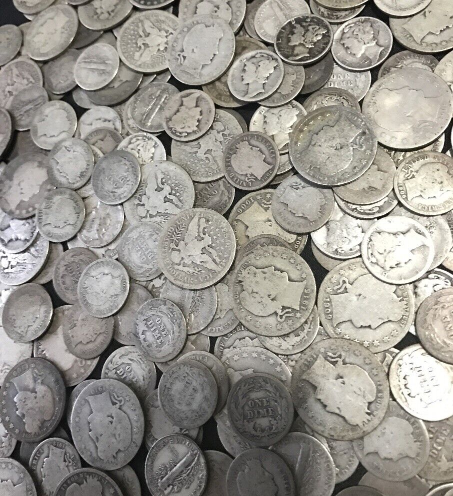 ☆ 60 Coins From Estate Collection ☆ Roman, World, Old Early US 1800s GOLD SILVER