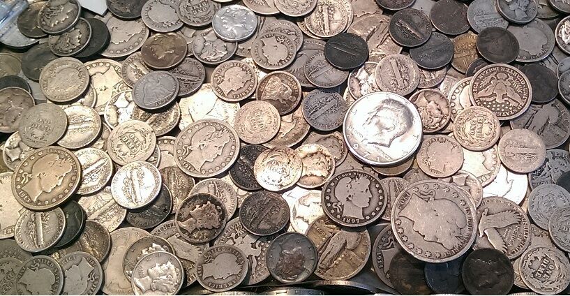 ☆ 60 Coins From Estate Collection ☆ Roman, World, Old Early US 1800s GOLD SILVER