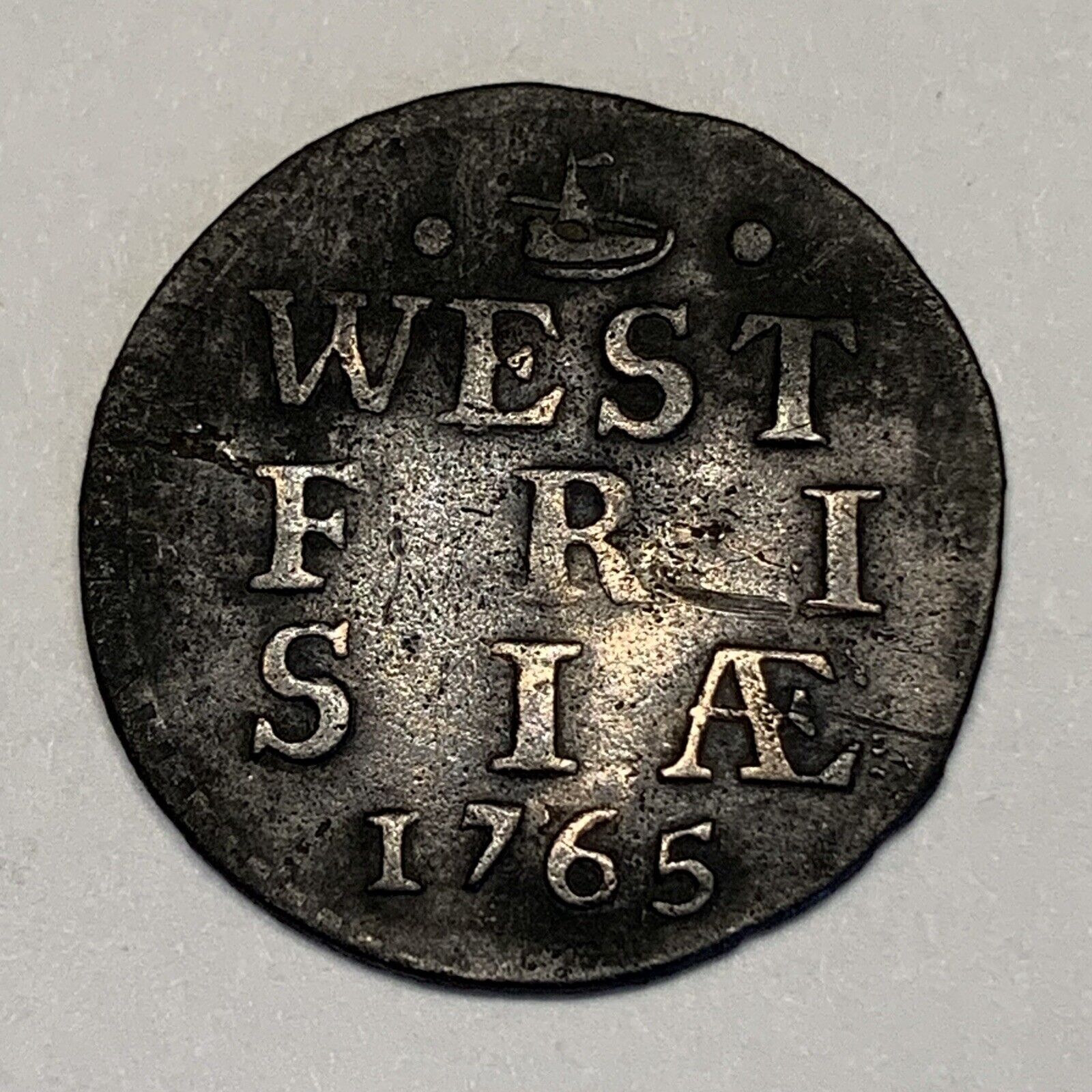 1700’s Silver Coin - Netherlands West Friesland 2 Stuivers