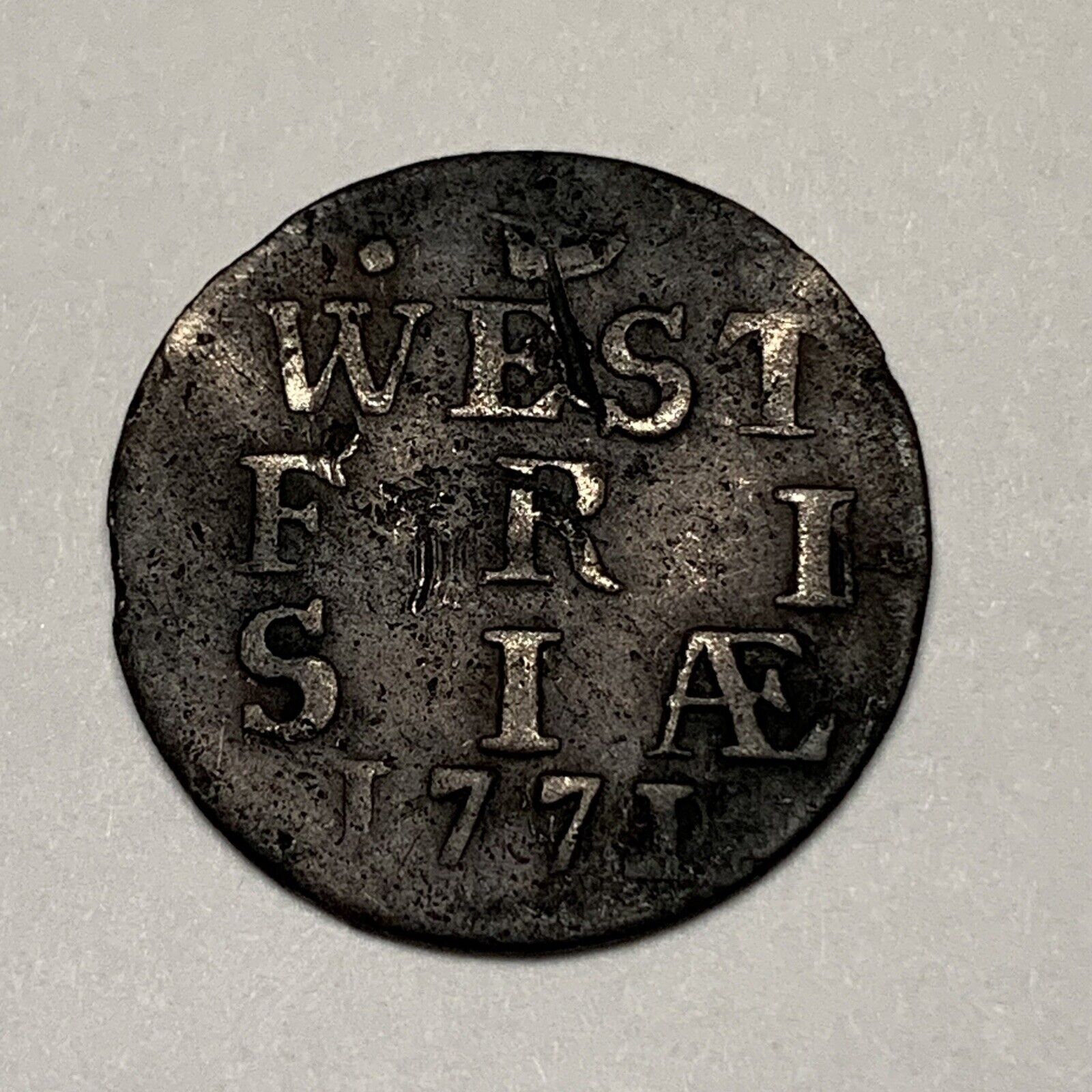 1700’s Silver Coin - Netherlands West Friesland 2 Stuivers