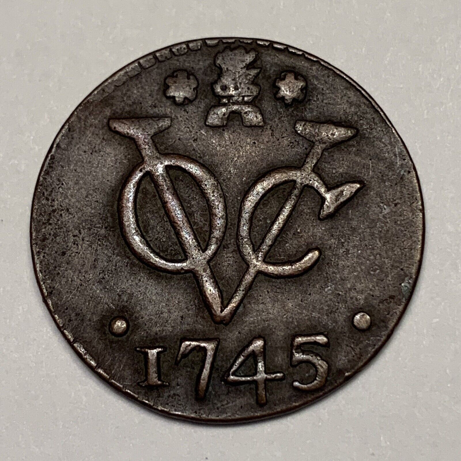 1700’s Coin - Netherlands East Indies Duit