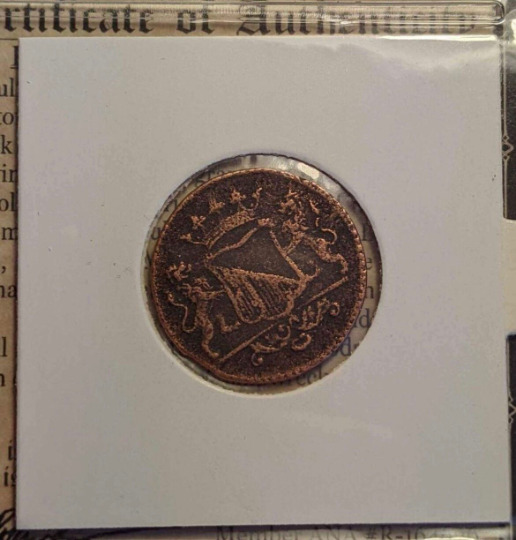 American Colonial Era Coin - Authenticated Historical Artifact