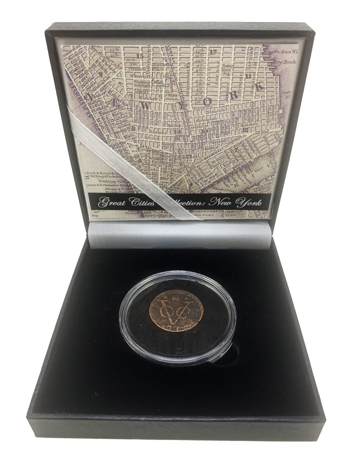 American Colonial Era Coin Box Set - Authenticated Historical Artifact