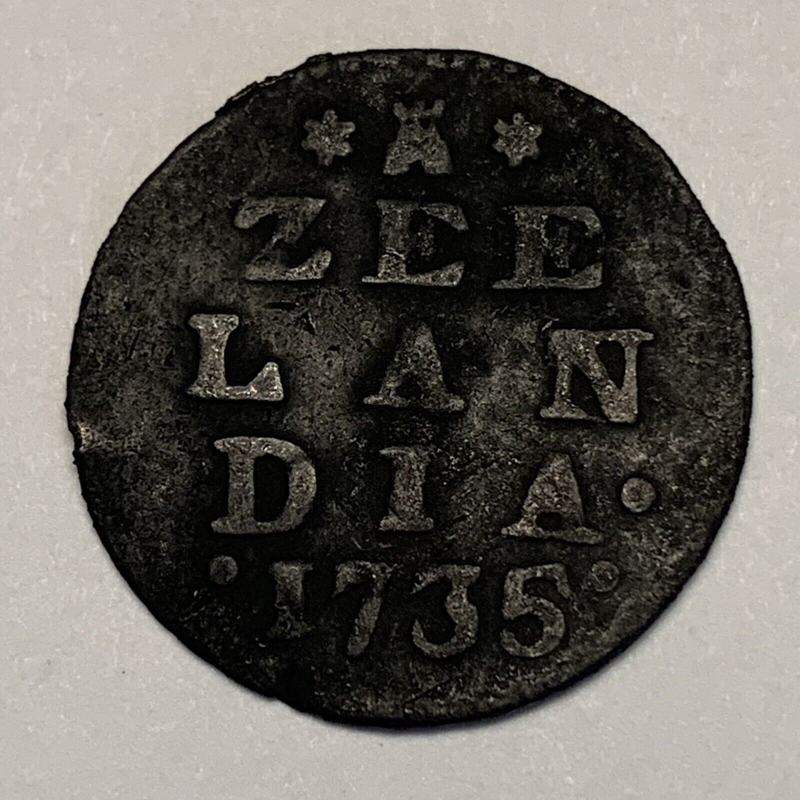 1700’s Silver Coin - Netherlands Zeeland 2 Stuivers