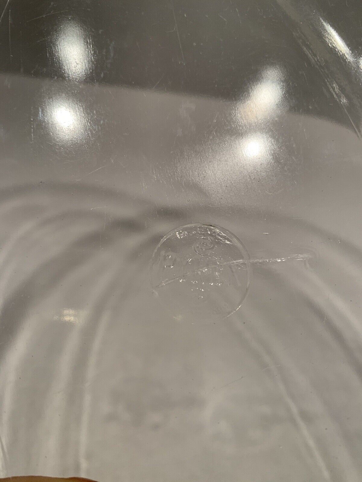 Vintage Pyrex Clear Glass Platter #313 - 13 3/4" x 8 3/4" x 1 1/4" Early 1900's