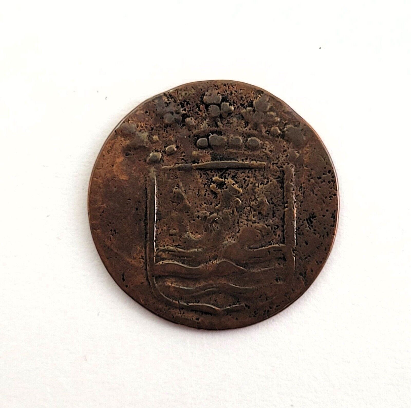 American Colonial Era Coin - Authenticated Historical Artifact