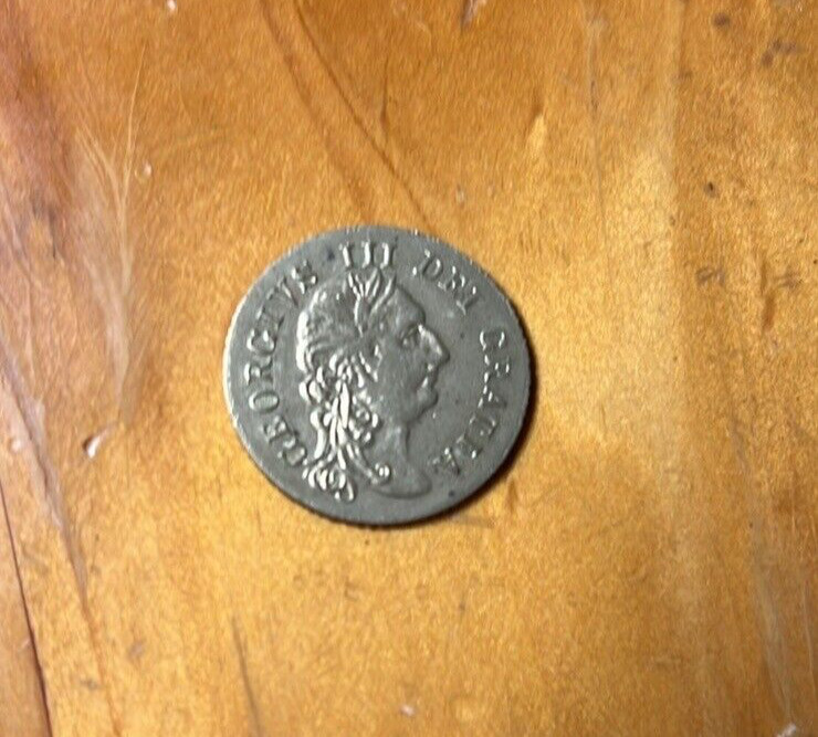 1797 Large George III Brass Gaming Token Add To Coin Collection W 1700’s token