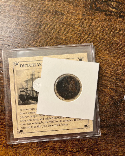 American Colonial Era Coin - Authenticated Historical Artifact