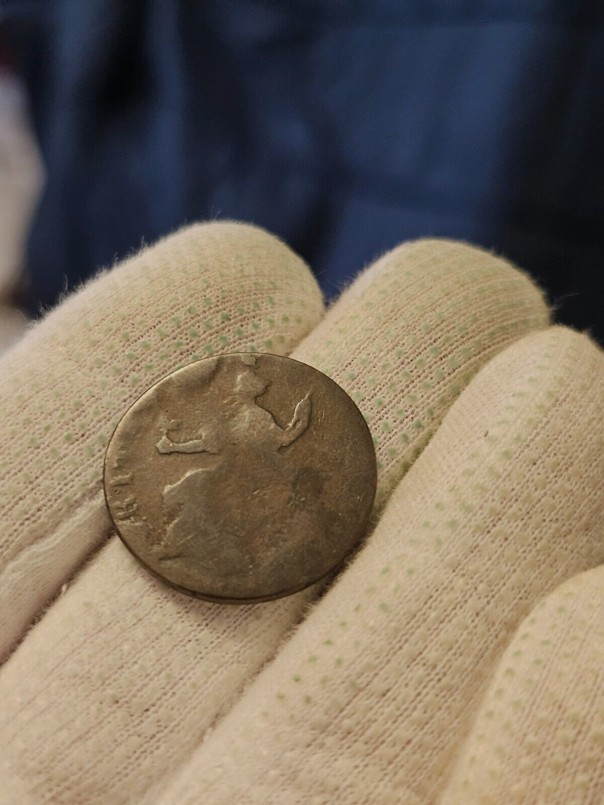 1700's Evasion Half Penny BRUTUS SEXTUS  Old British Colonial Coin