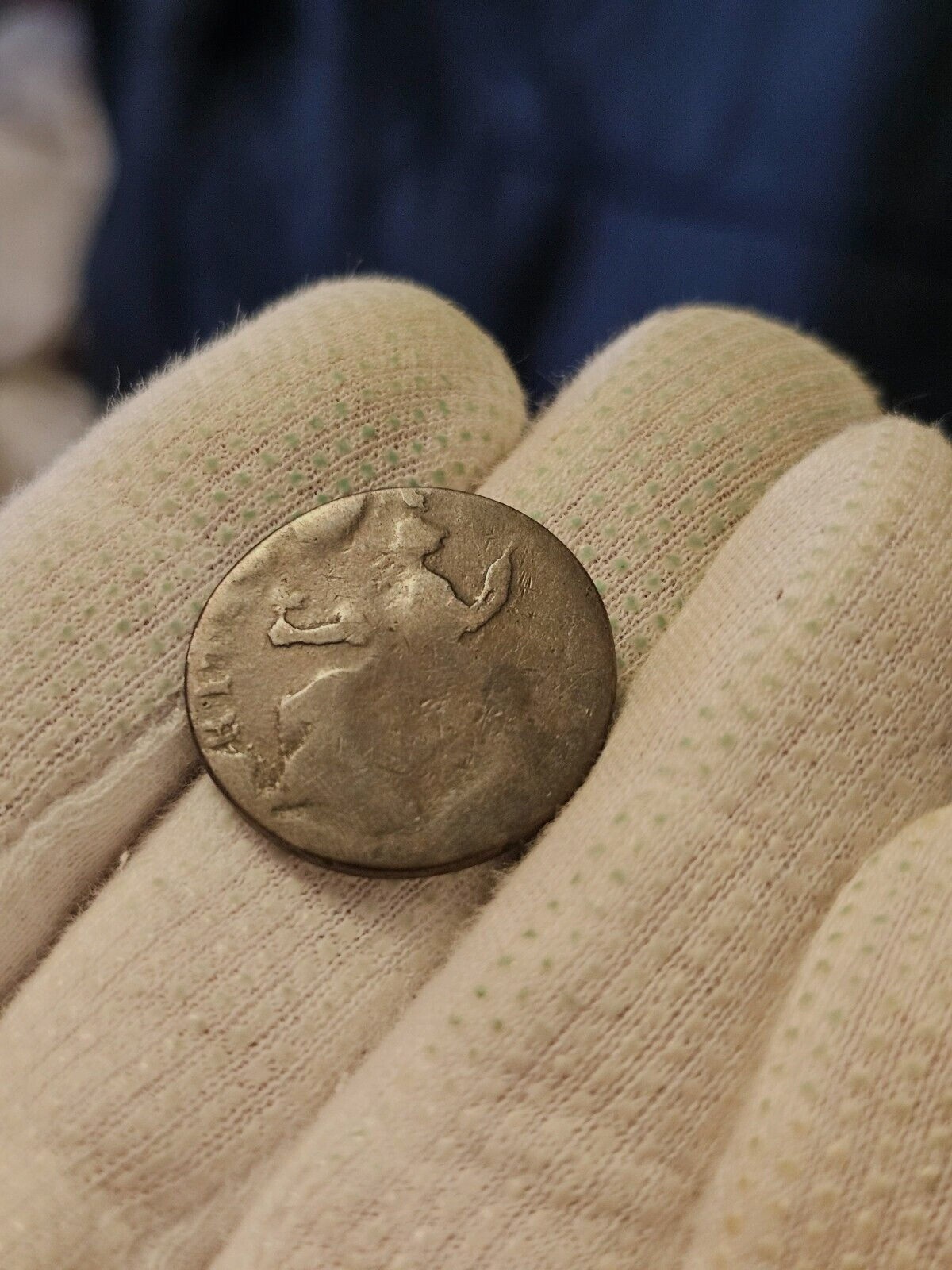 1700's Evasion Half Penny BRUTUS SEXTUS  Old British Colonial Coin