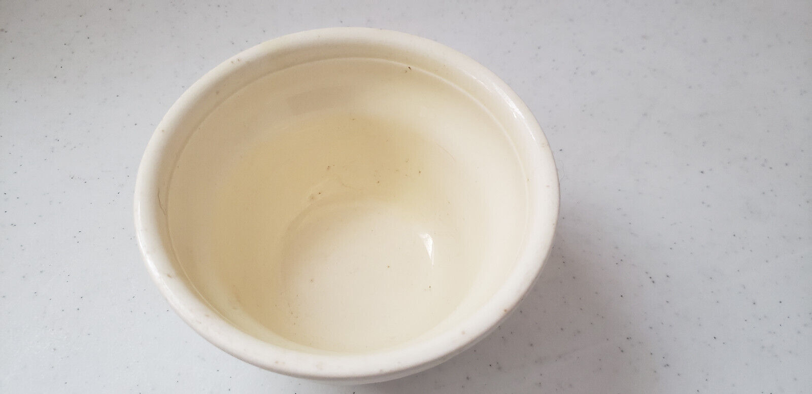VTG Homer Laughlin Oven Serve Ware Custard Cup Flower Ramekin Bowl USA 2.75"