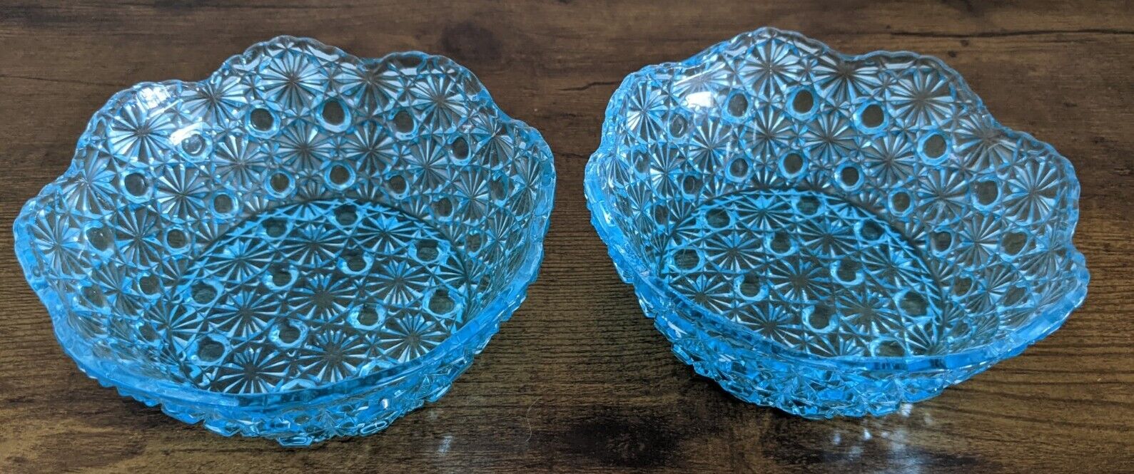 Antique Doyle #300 Daisy and Button Fruit Bowls 2 Available Late 1800's