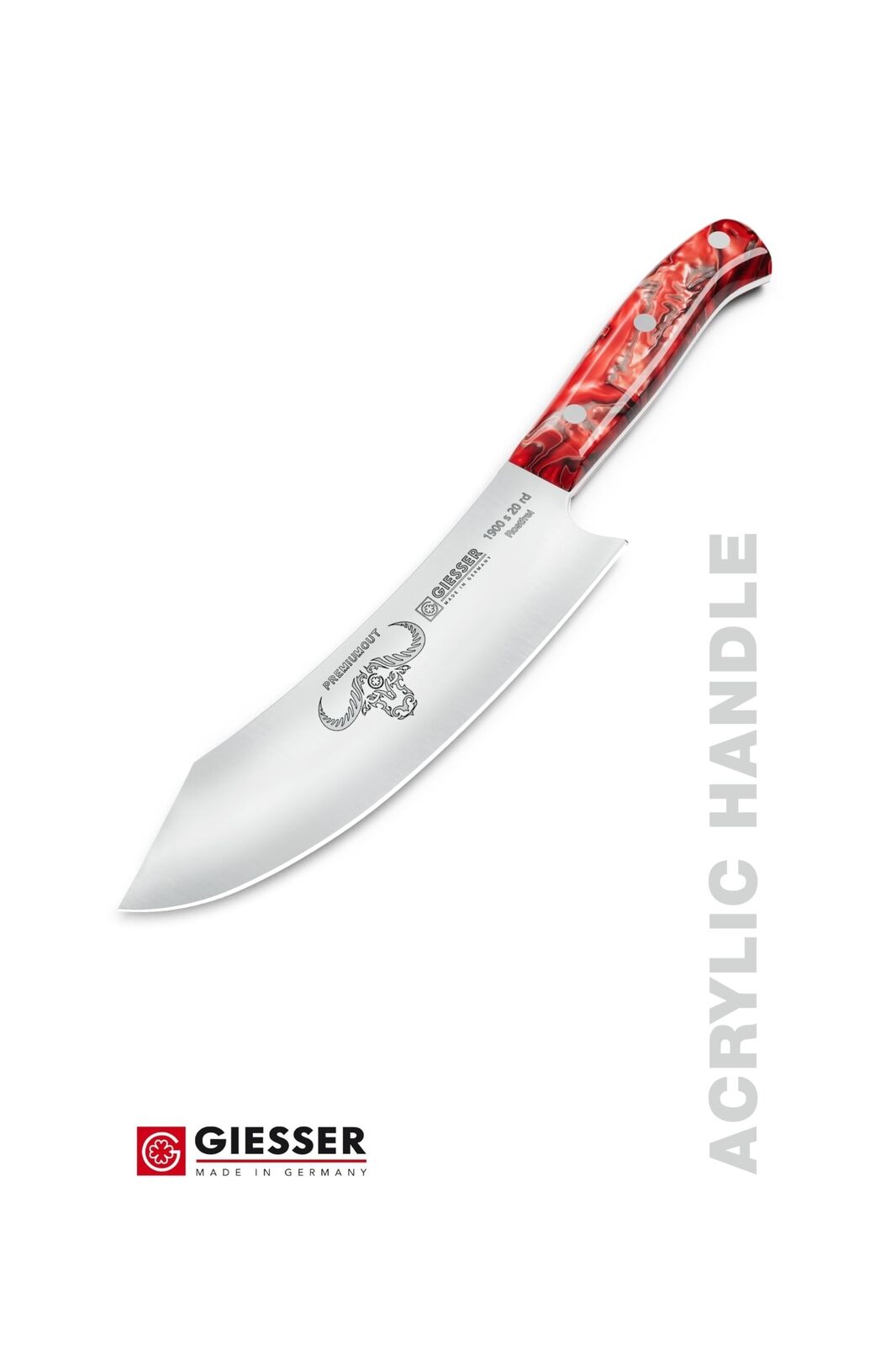 Giesser since 1776, Made in Germany, Chefs Knife 8 inch - Rock n Chop Knife, ...