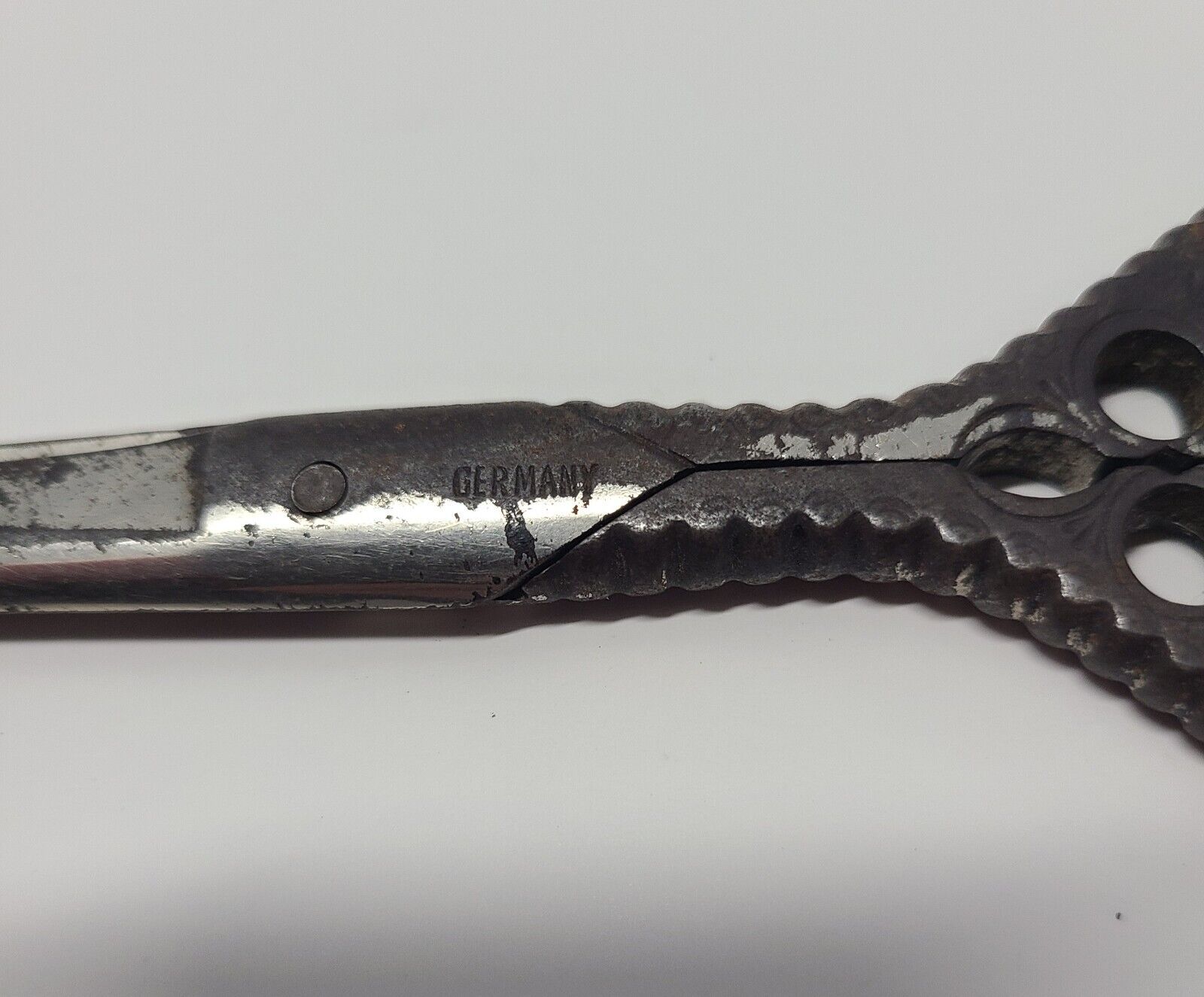 Solingen 1900's Cutlery Co Scissors Gothic Style Made In Germany Pivot Vintage