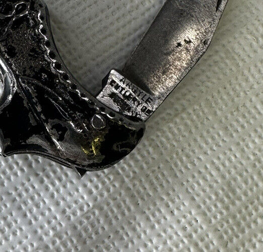 Antique 1890's-1920's Argyle Cutlery Co. Ladies Shoe Knife Embossed Scales