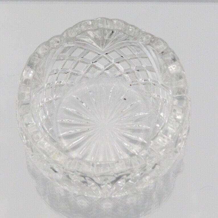 Antique 1900’s US Glass Pineapple And Fan Salt Cellar HJ 2670