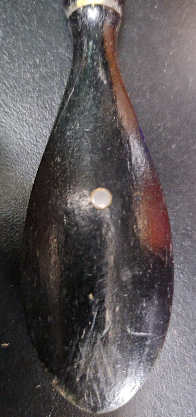 Antique Diamond Glass Cutter Tool Wooden Handle 1900`s Or Earlier