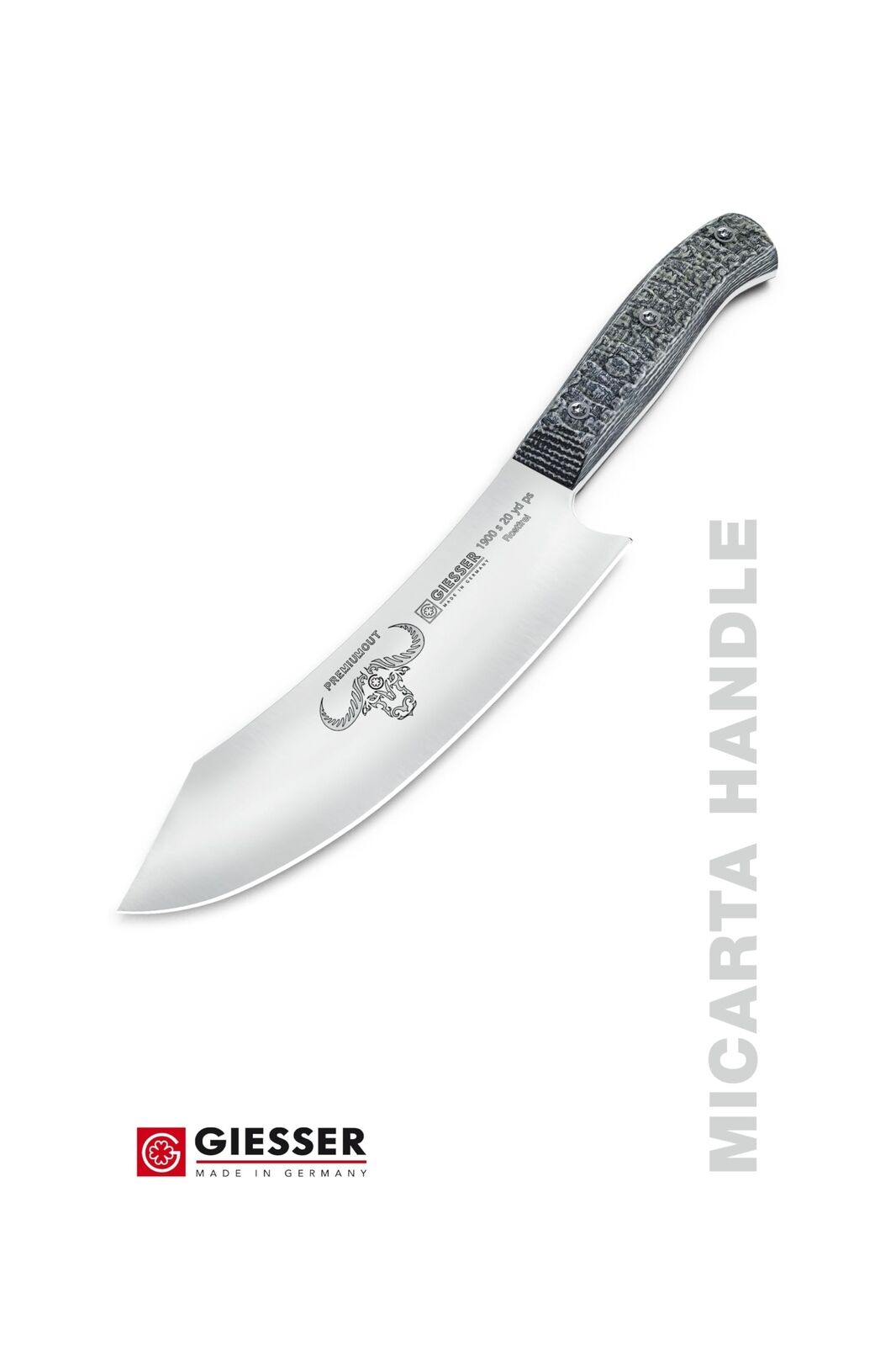Giesser since 1776, PremiumCut, The Wolfpack, German Chefs Knife 8 inch - Roc...