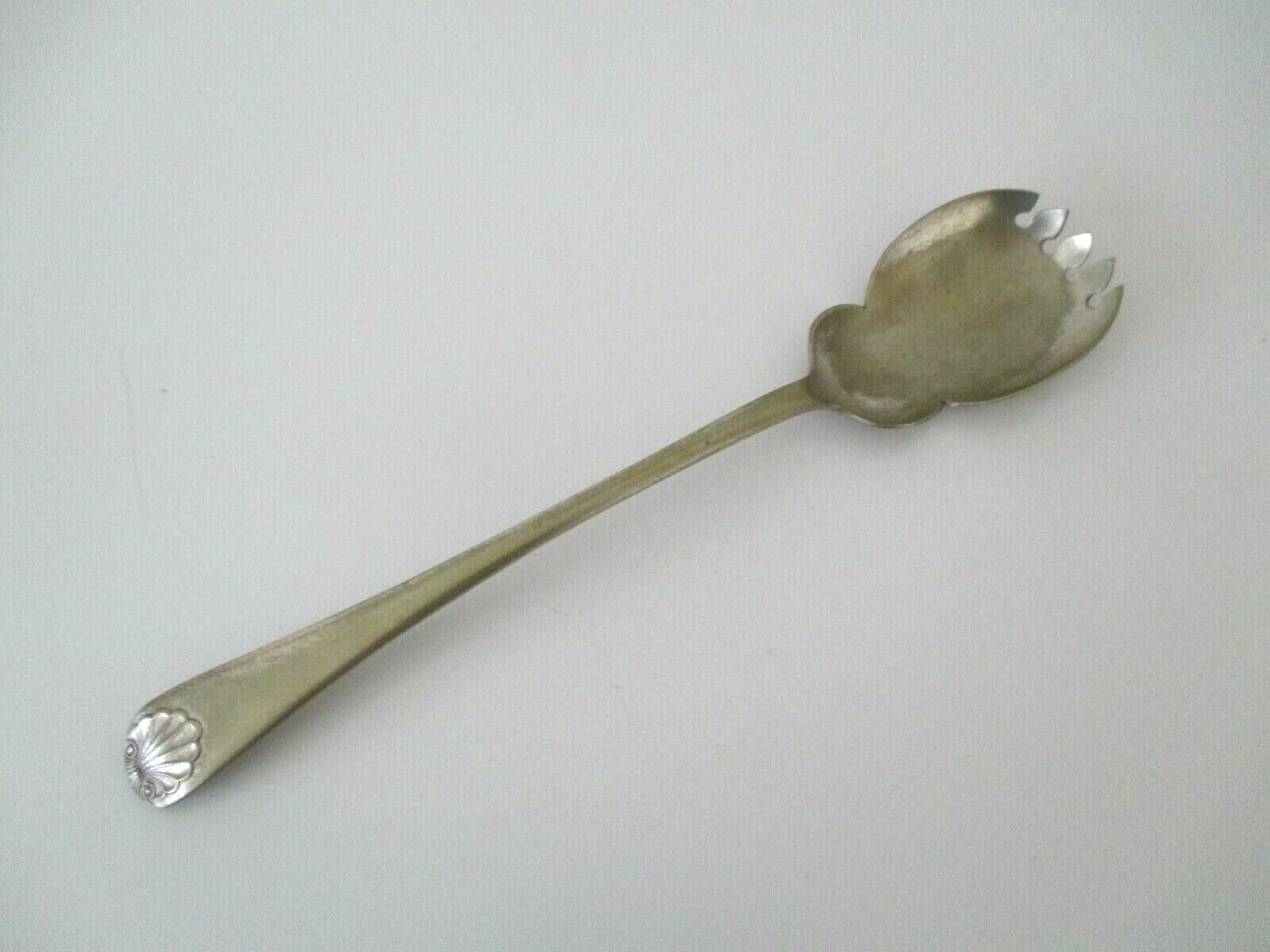 Salad Fork Fruit Serving EPNS Silver Plate Cutlery Early 1900s Vintage