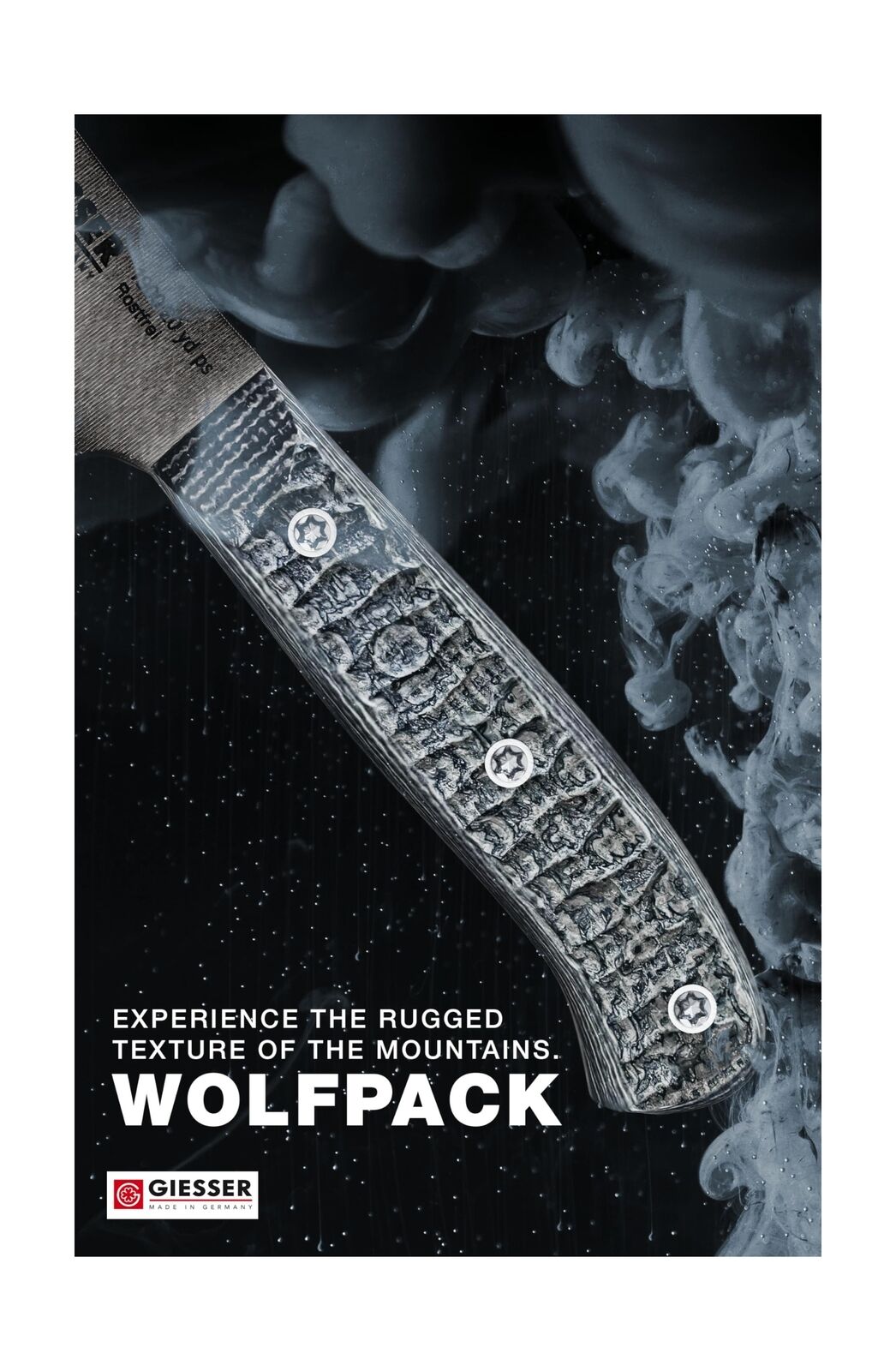 Giesser since 1776, PremiumCut, The Wolfpack, German Chefs Knife 8 inch - Roc...