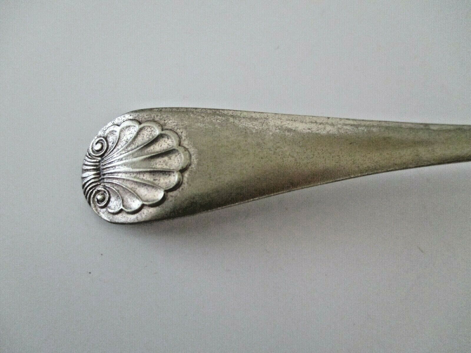 Salad Fork Fruit Serving EPNS Silver Plate Cutlery Early 1900s Vintage 