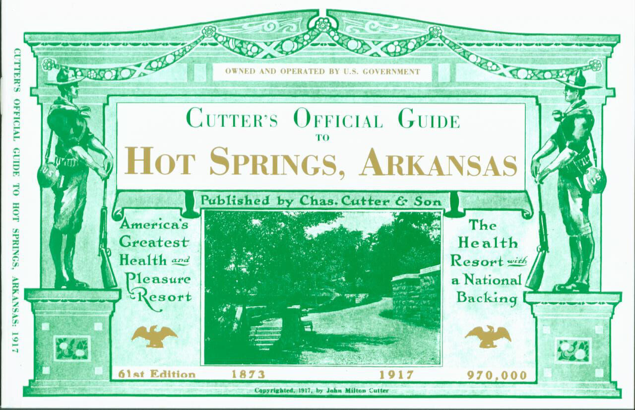 Cutter's Official Guide to Hot Springs, Arkansas--1 to 9 copies. Brand new.