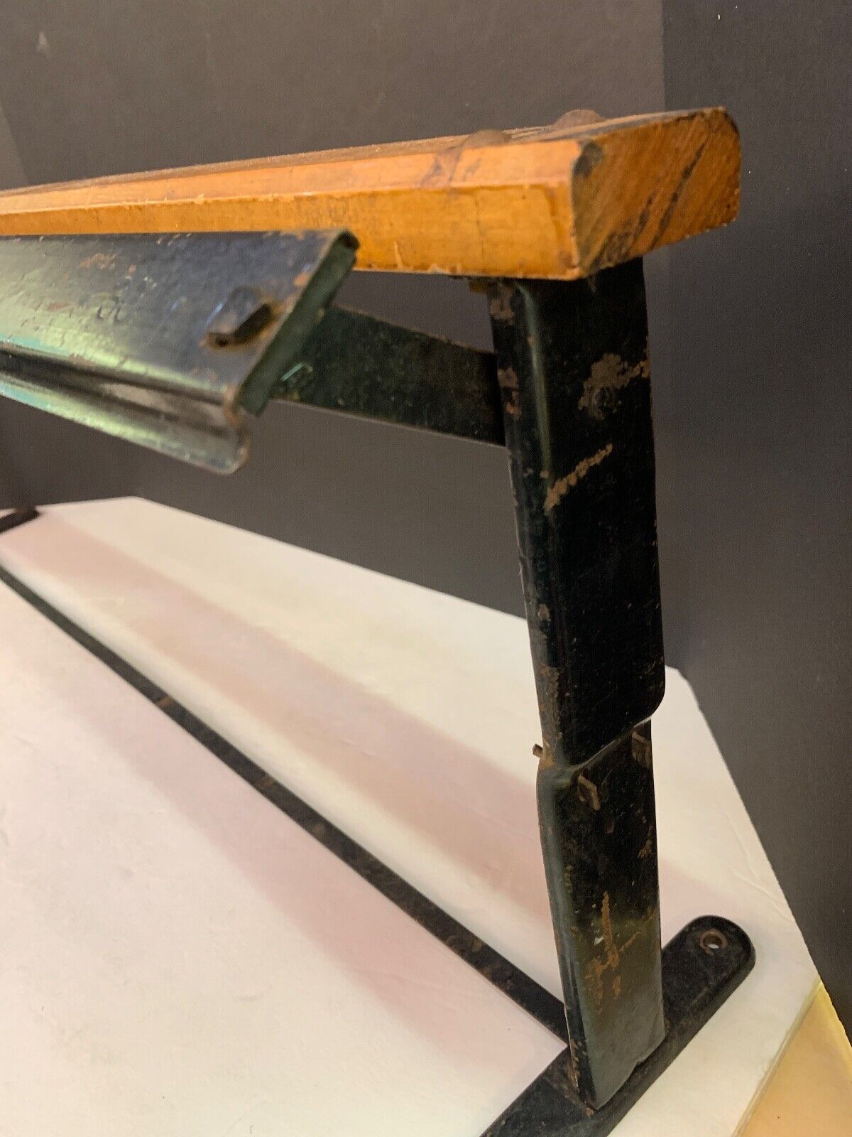 1900s Vintage 34' General Store Butcher Wrapping BULMAN SPRING Paper Cutter Roll