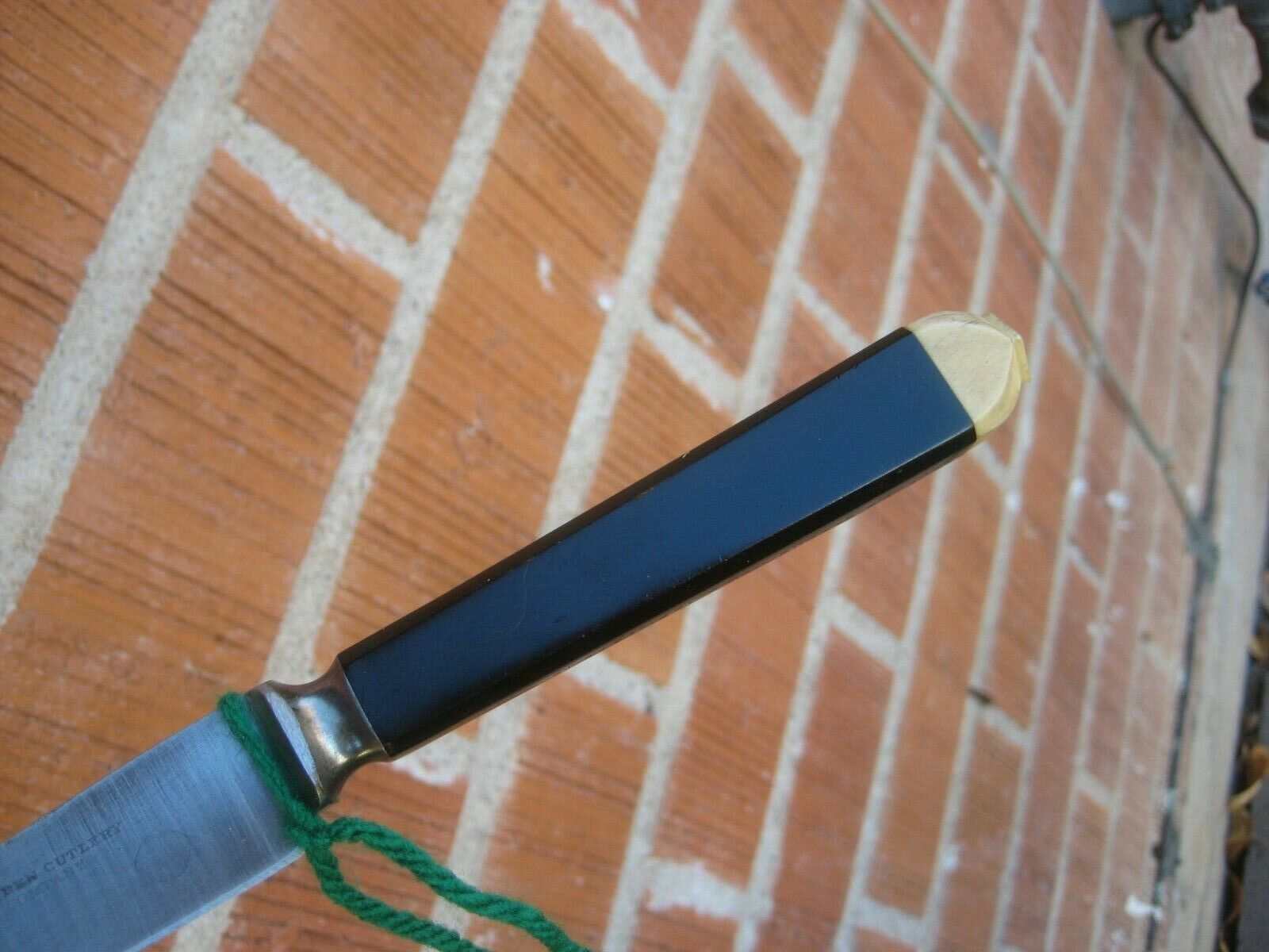 1900s Vintage 4" Blade ** MERIDEN CUTLERY *** Nogent Carbon Paring Knife USA