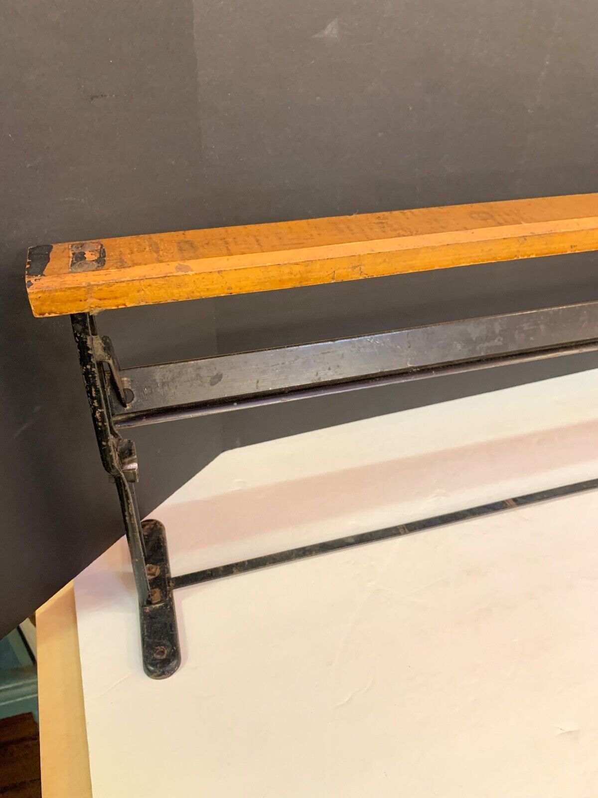 1900s Vintage 34' General Store Butcher Wrapping BULMAN SPRING Paper Cutter Roll