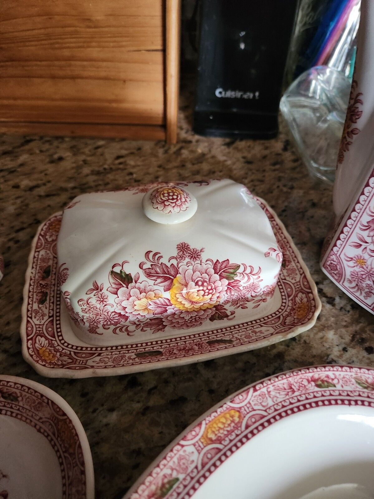 Staffordshire Ironstone "Canterbury" Serveware Hand Engraved by Ridgway