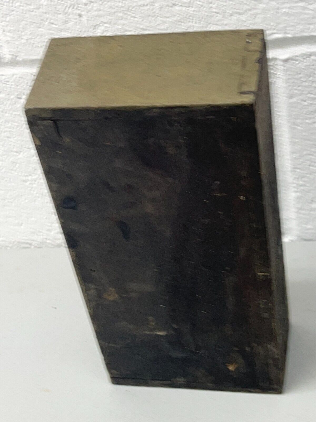 ANTIQUE EARLY PAINTED PA CUTLERY UTENSIL WOOD TRAY GREEN PAINT 1900S