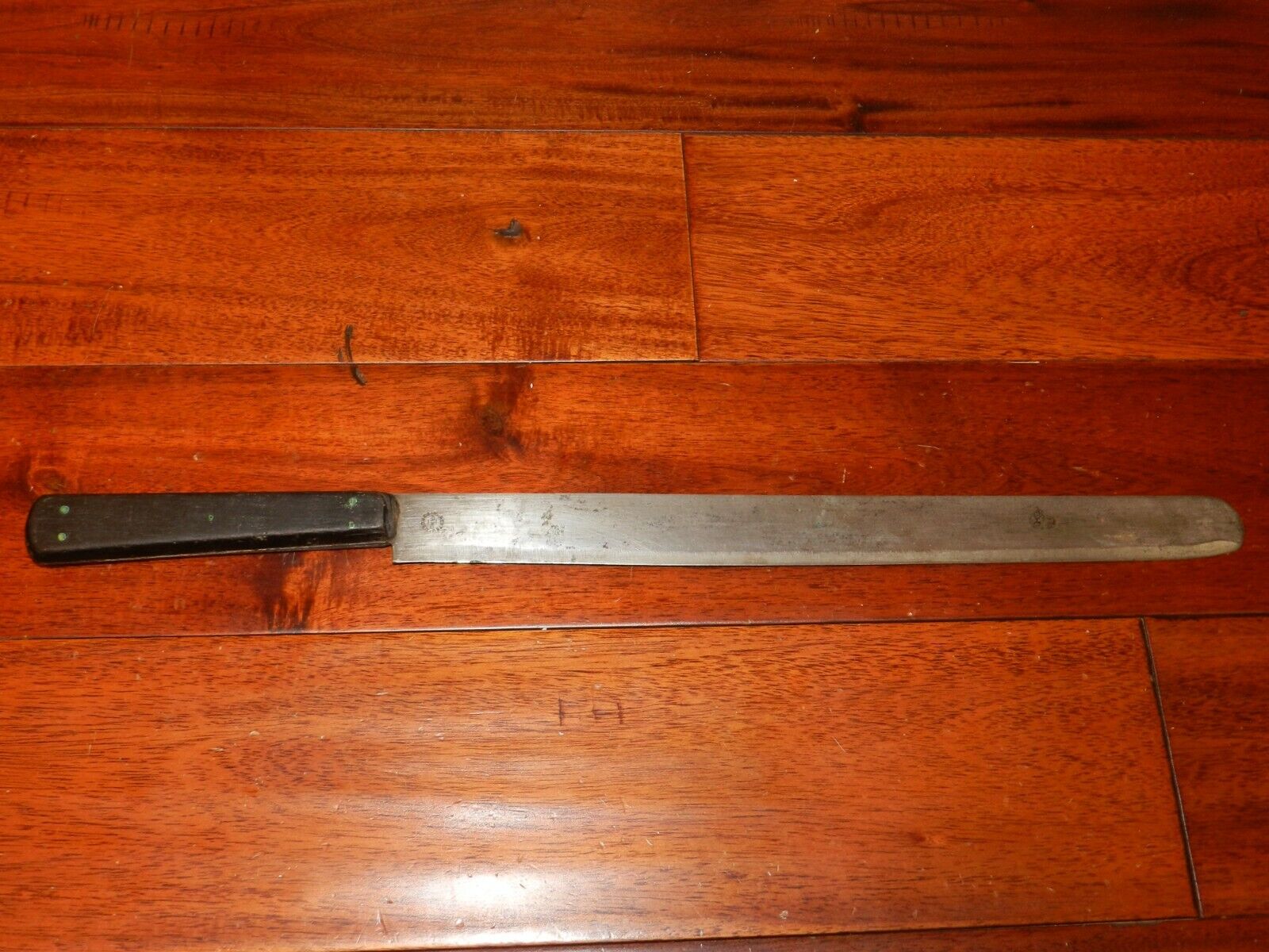 RARE 1900s Antique 14" Blade CROWN CUTLERY *** Knife FRANCE