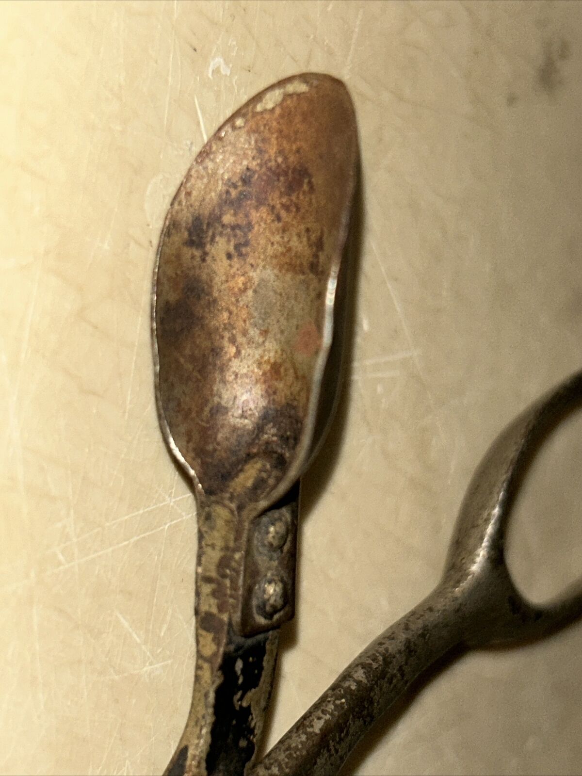 ANTIQUE CIRCA 1900'S PINEAPPLE EYE REMOVER / CUTTER PEELER