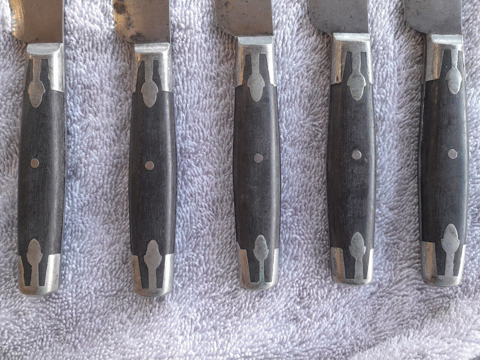Late 1800's American Cutlery Co. Knives & Forks (Qty 7)