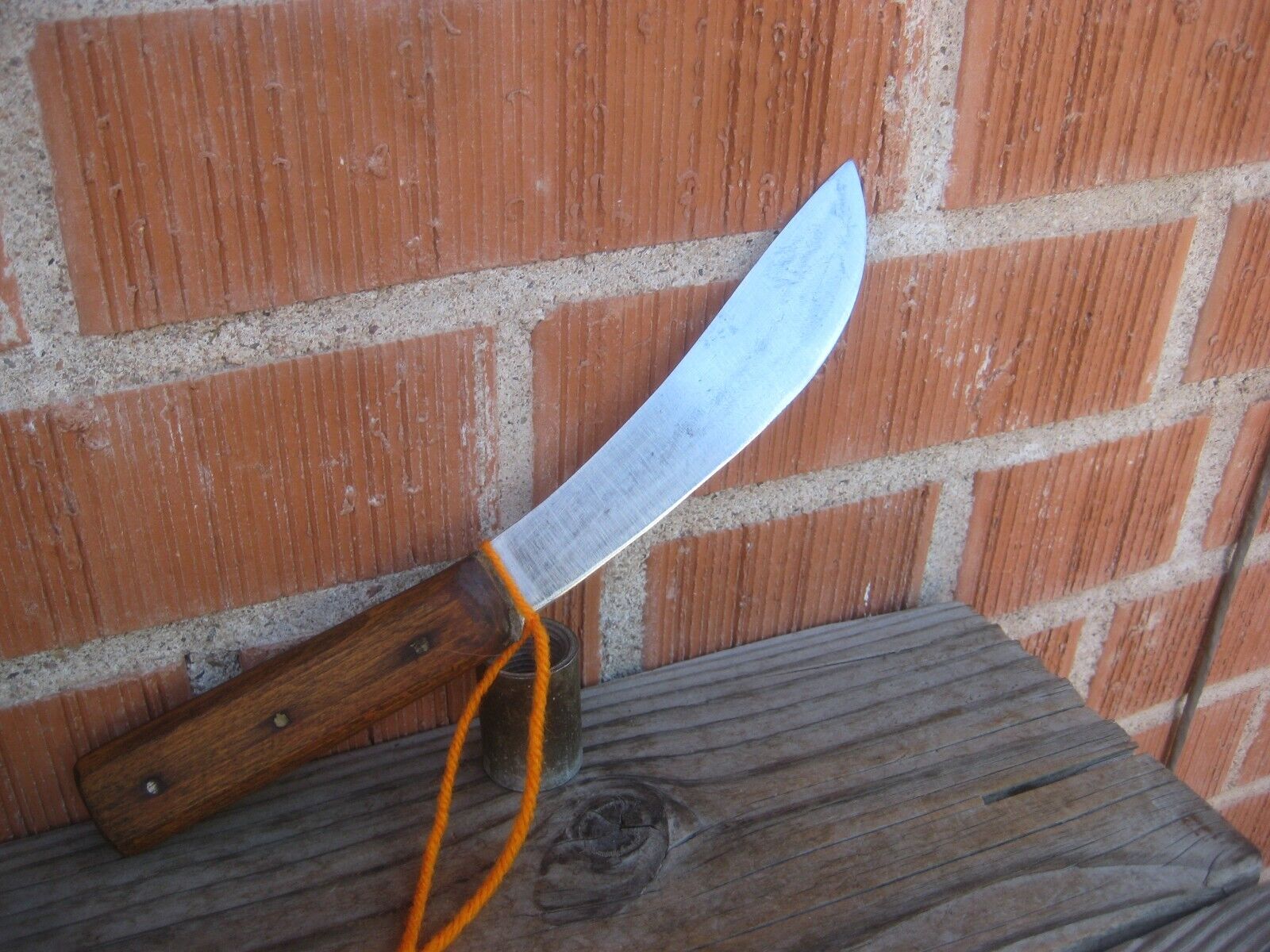 1900s Antique 5" Curved Blade CATTARAUGUS Butcher Hunting Skinning Knife USA