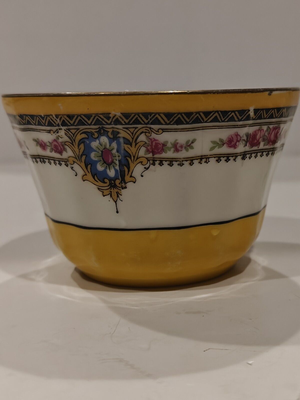 LS & S Limoges France Gold Gilt Porcelain Tea Cup Only Vintage Early 1900s