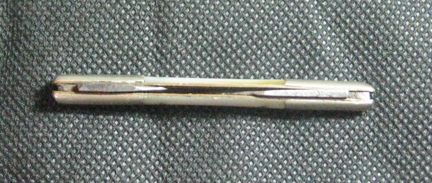Antique Vintage Pocket Knife 1900s Waltham Cutlery 2 Blade Quill Style M O Pearl