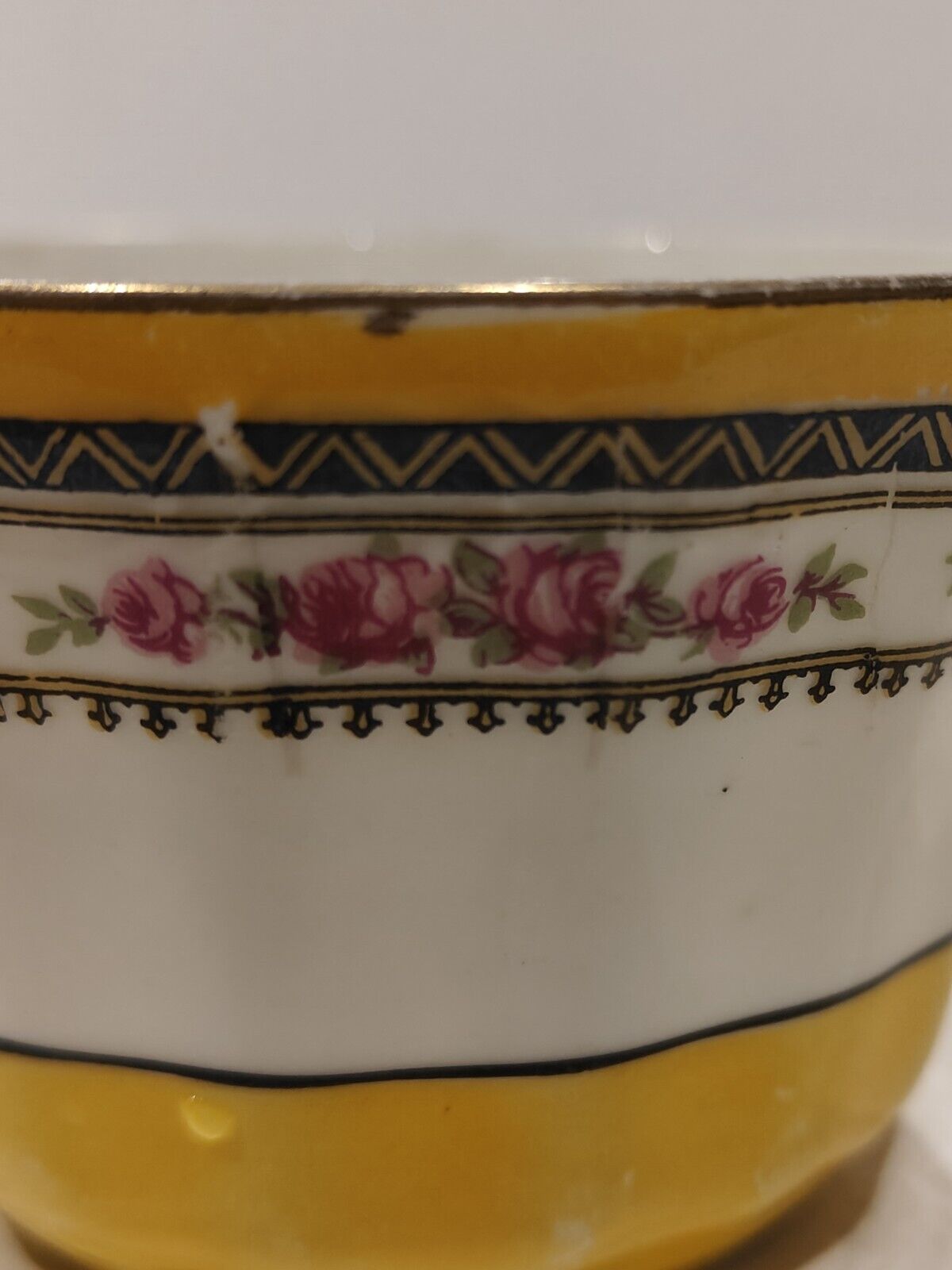 LS & S Limoges France Gold Gilt Porcelain Tea Cup Only Vintage Early 1900s