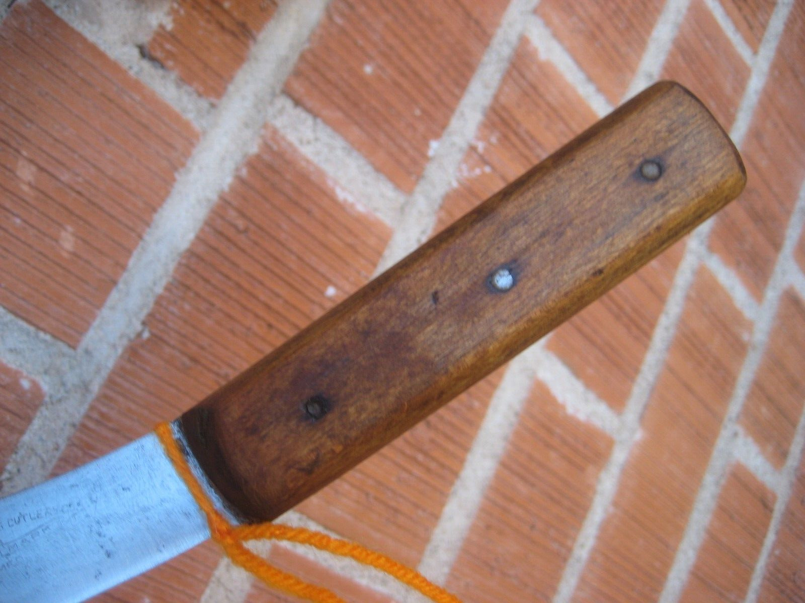 1900s Antique 5" Curved Blade CATTARAUGUS Butcher Hunting Skinning Knife USA