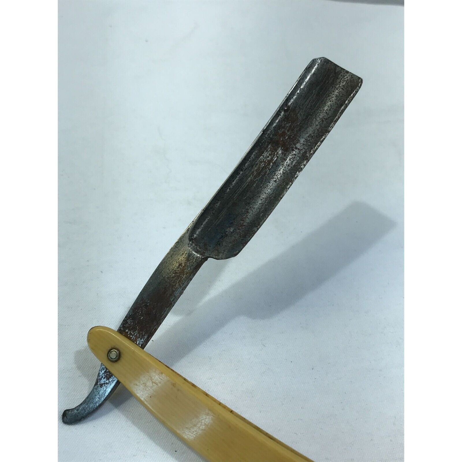 Antique York Cutlery Company straight razor, early 1900's, 6"