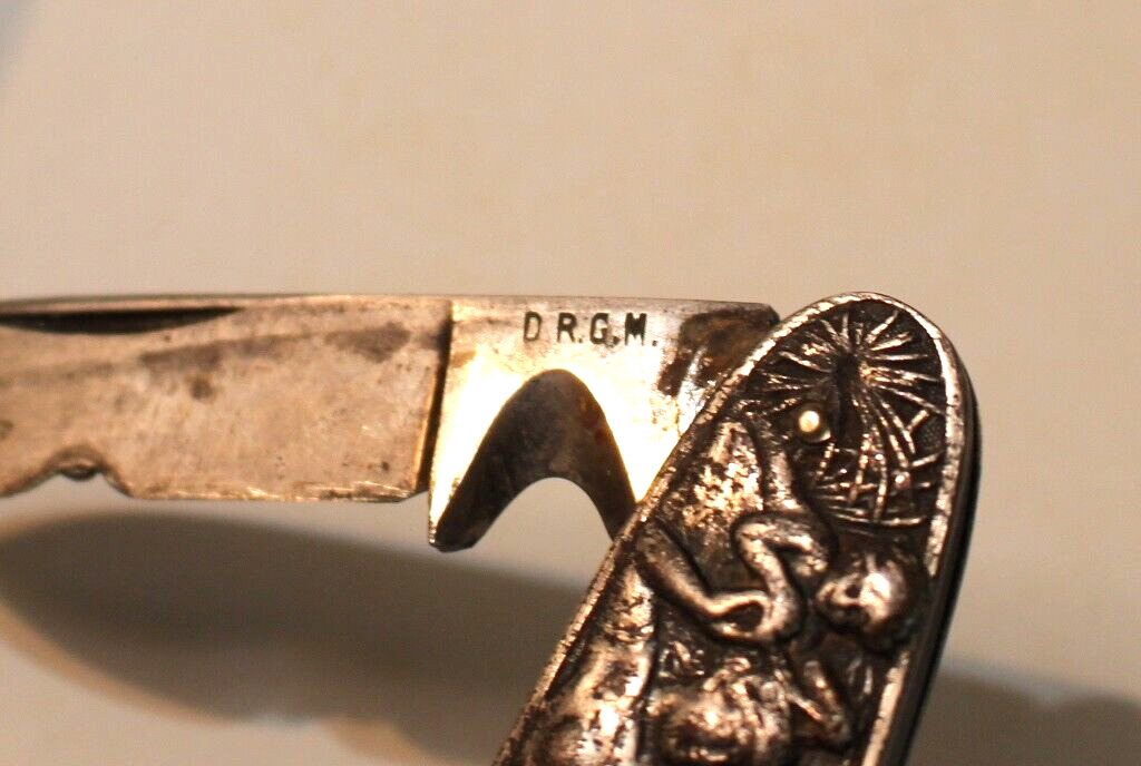 Antique Early 1900's Magnetic Cutlery Co. Letter Opener/Knife D.R.G.M. Germany