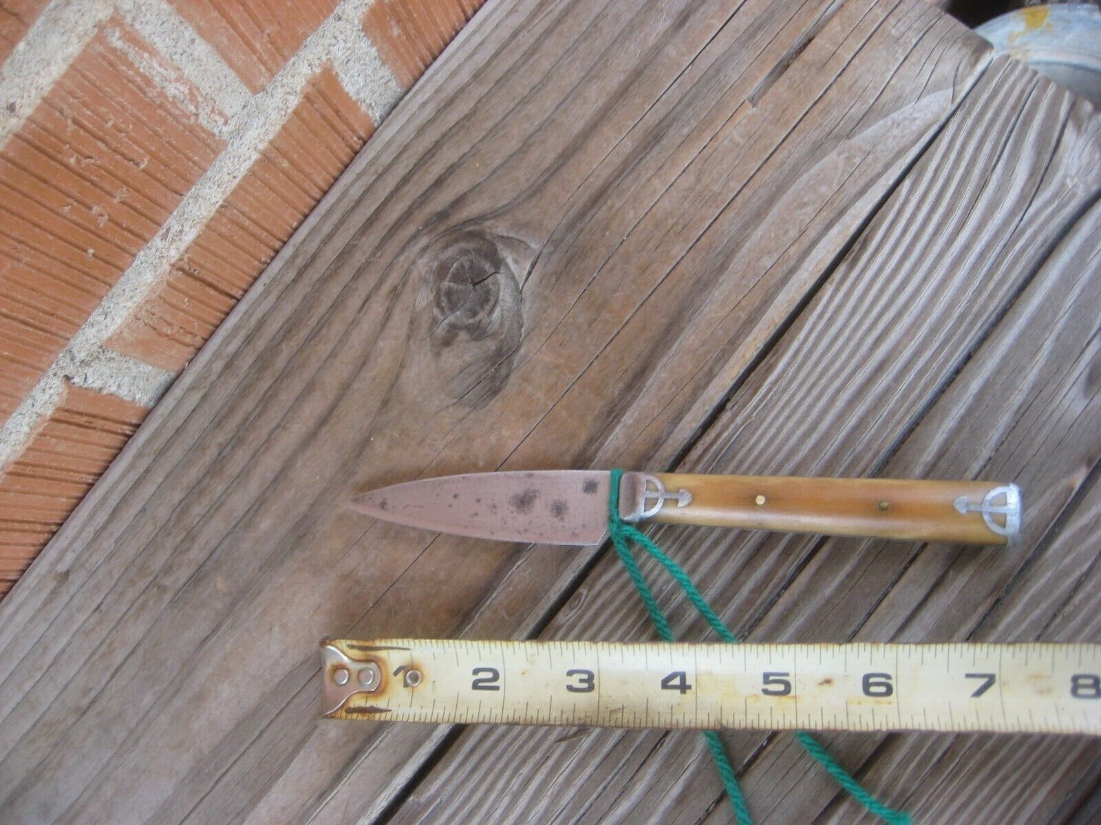 1900s Vintage 3" Blade ** AMERICAN CUTLERY COMPANY *** Carbon Paring Knife USA